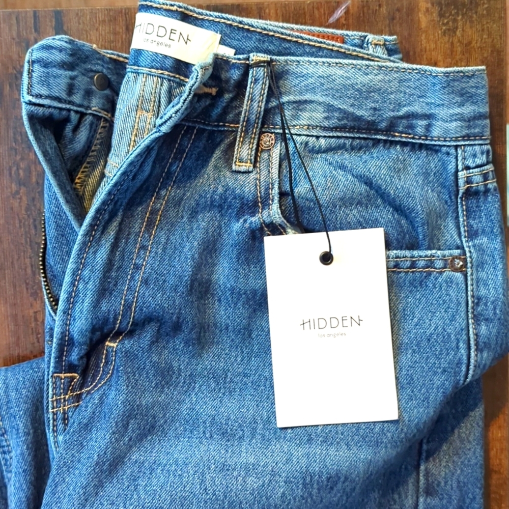 Wide Leg Ripped Jeans